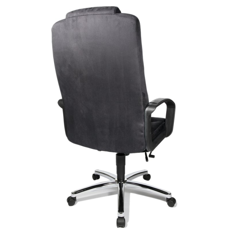 Topstar bureaustoel Comfort Point 50, microvezel, verchroomd, 110 kg draagkracht